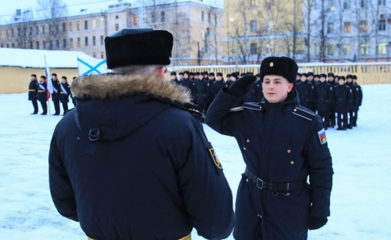 На Севмаше завершили службу военнослужащие четырнадцатого призыва НПР На Севмаше завершили службу военнослужащие четырнадцатого призыва НПР